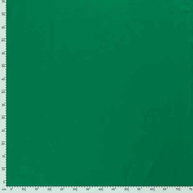 Cretonne tissu Unicolore Vert