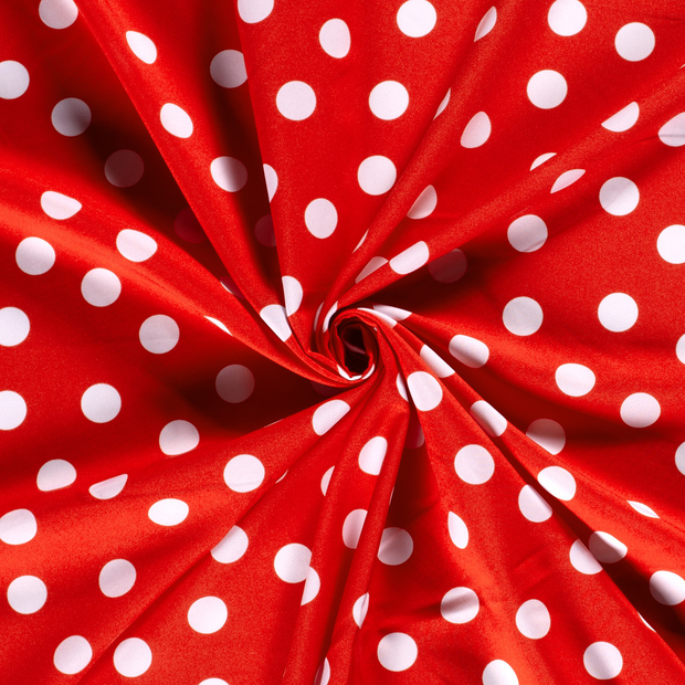 Burlington tela Rojo estampado 