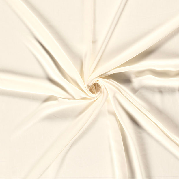 Bamboe Poplin stof Gebroken wit 