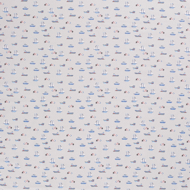 Jersey de Coton tissu Gris clair doux 