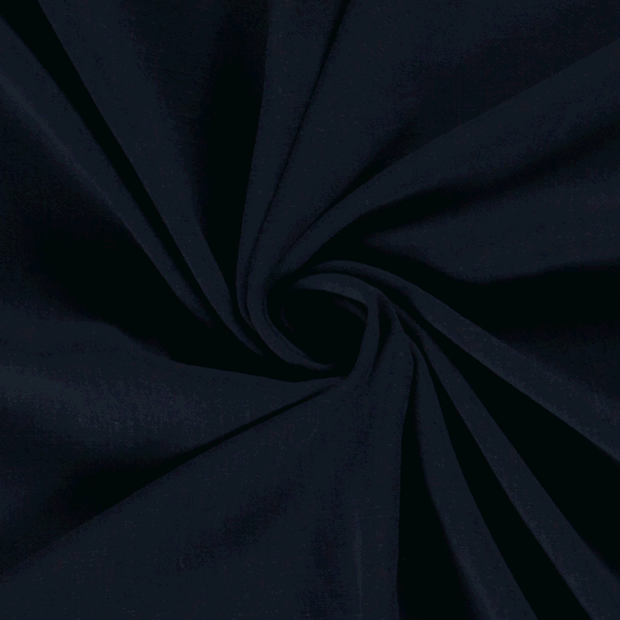 Woven Viscose Linen fabric Unicolour Navy