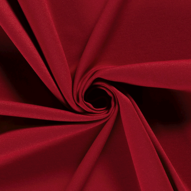 Milano tissu Unicolore Rouge