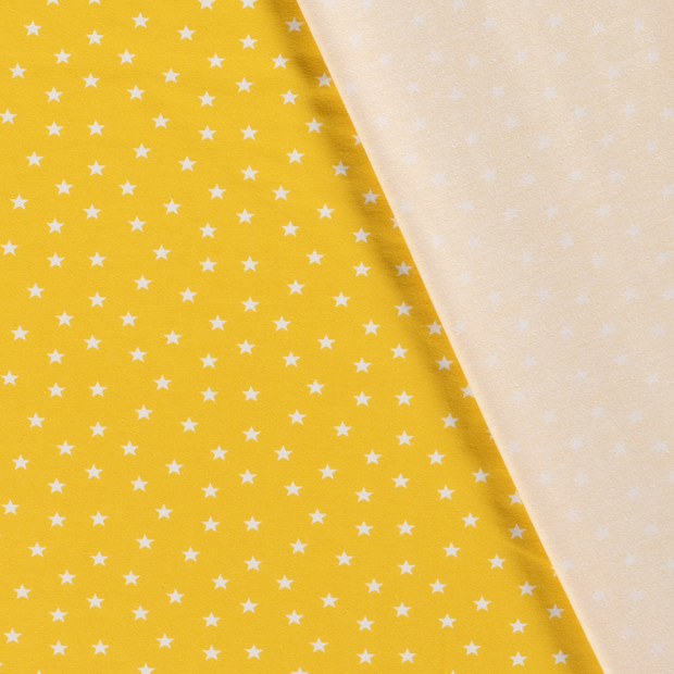 Cotton Jersey fabric Stars printed 