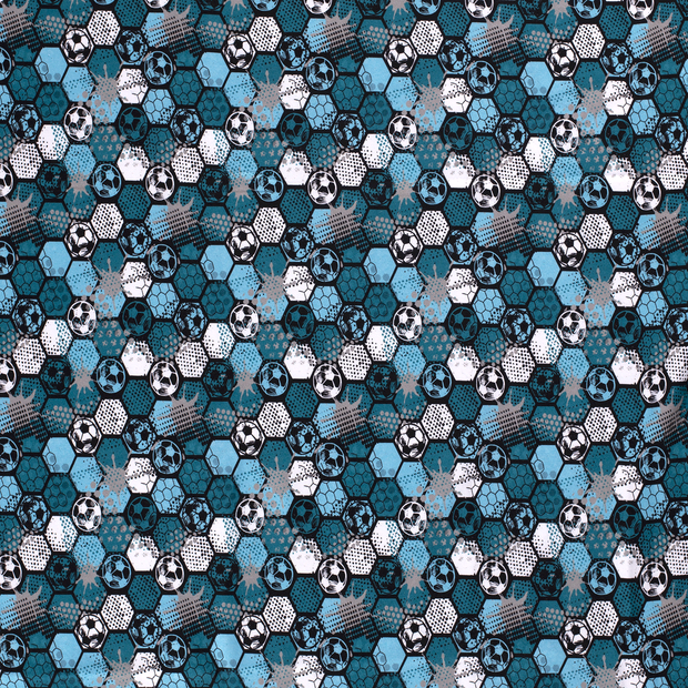 Jogging fabric Aqua soft 