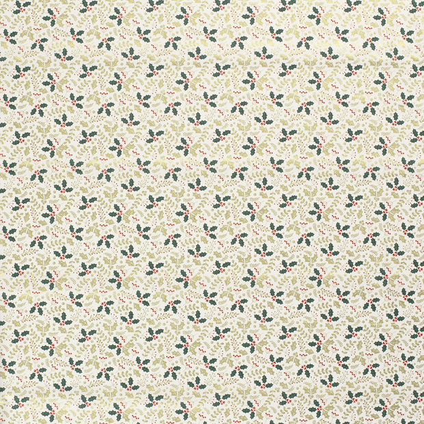 Cotton Poplin fabric Off White 