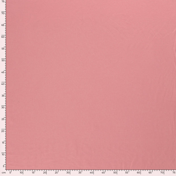 French Terry fabric Unicolour Old Pink