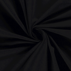 Cotton Jersey Unicolour Black