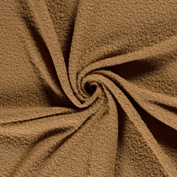 Bouclé fabric Camel 