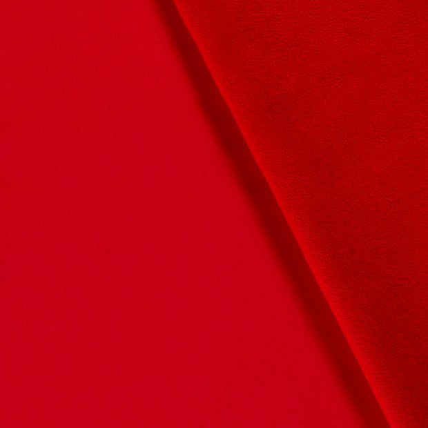 Tejido Softshell tela Unicolor Rojo