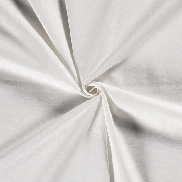 Ramie Linen fabric White 