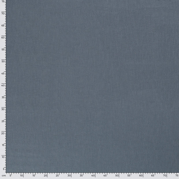 Ramie Linen fabric Unicolour Indigo