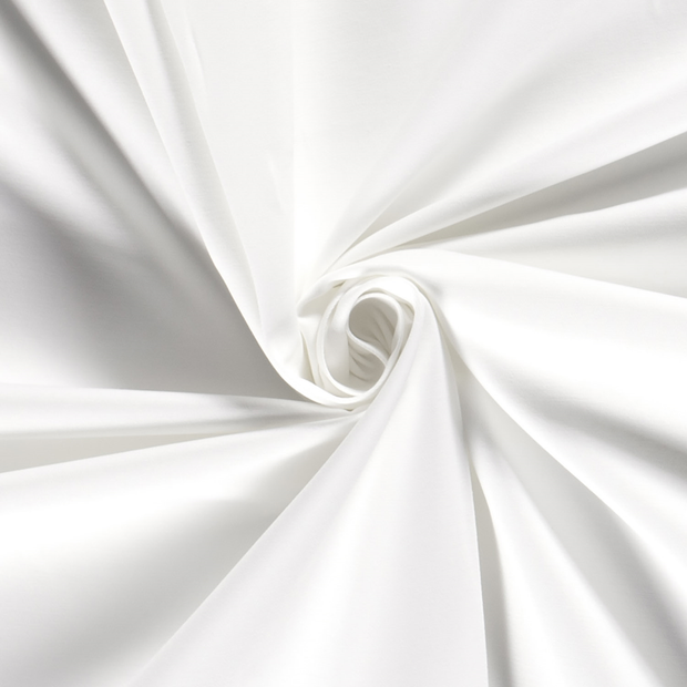 Twill fabric Unicolour Optical White