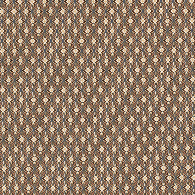 Bengaline tissu Abstrait Gris taupe