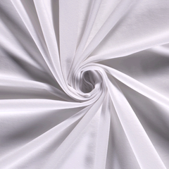 Cotton Jersey GOTS organic Unicolour Optical White
