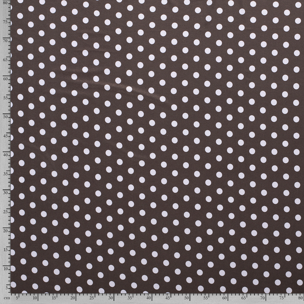 Cotton Jersey fabric Dots printed 