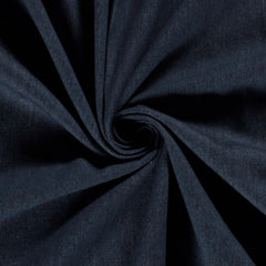 Jeans vorgewaschen Uni Marine