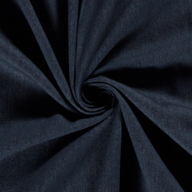 Denim fabric Unicolour Navy