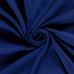 Crêpe Georgette Unicolore Cobalt
