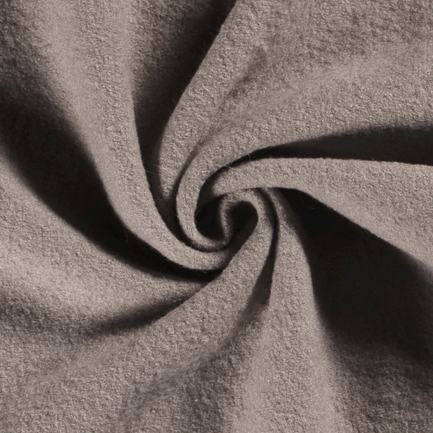 Wool Boucle fabric Unicolour Beige