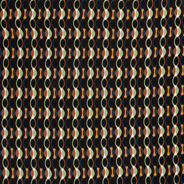 Viscose Twill fabric Dark Green matte 