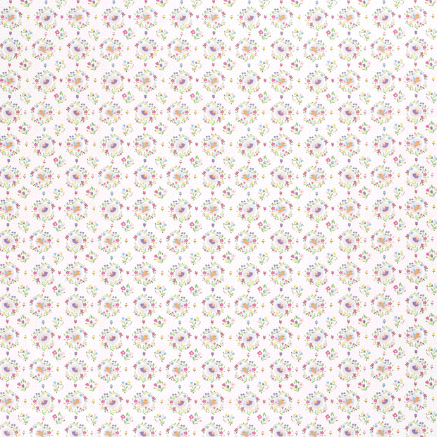Cotton Poplin fabric Optical White matte 