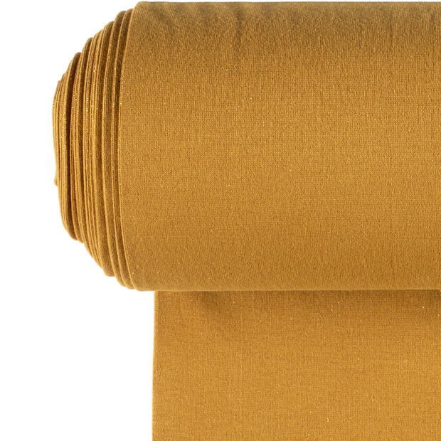 Cuff fabric Unicolour Oker