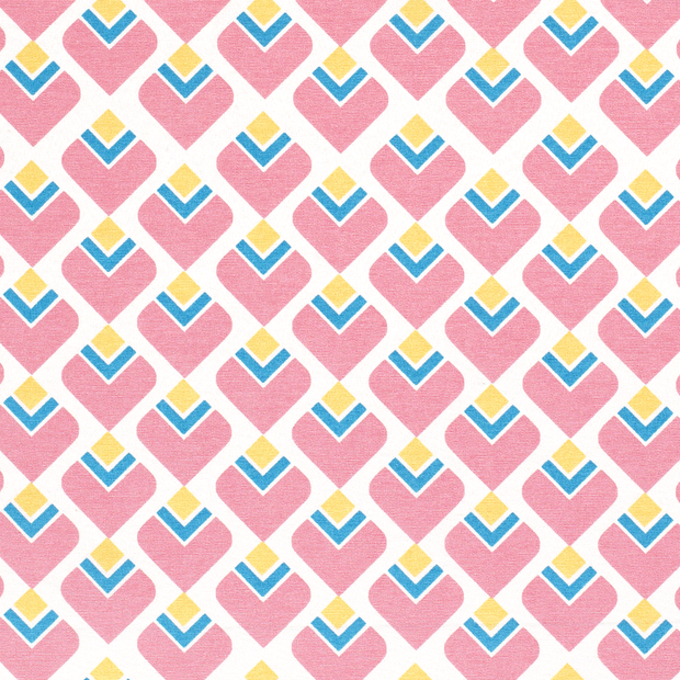 Ottoman fabric Abstract White