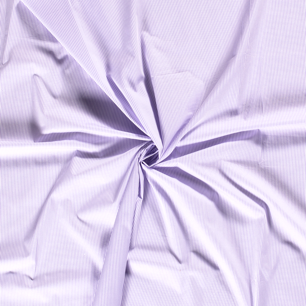 Cotton Poplin fabric Purple printed 