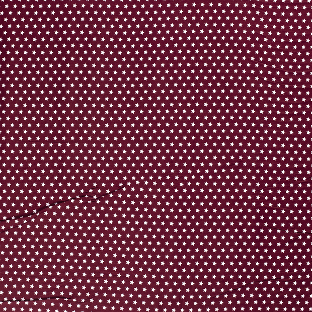 Cotton Poplin fabric Bordeaux soft 
