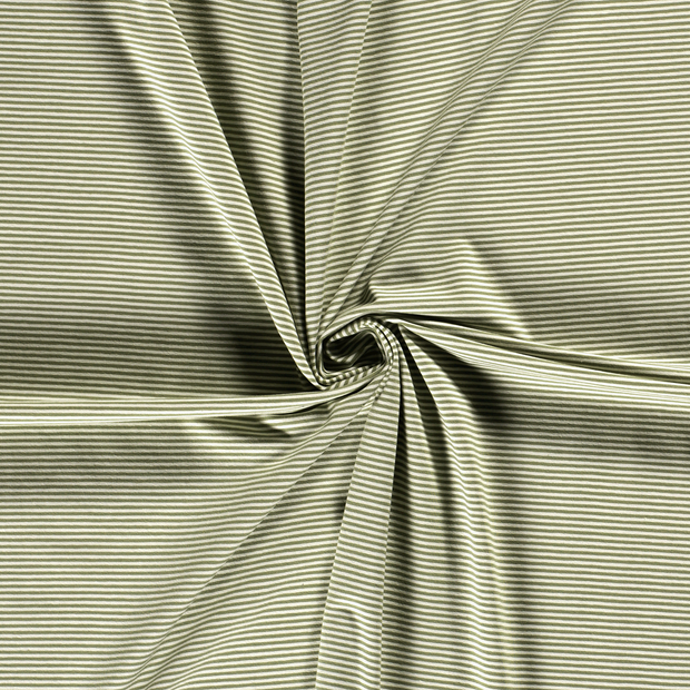 Cotton Jersey Yarn Dyed fabric Forest Green 