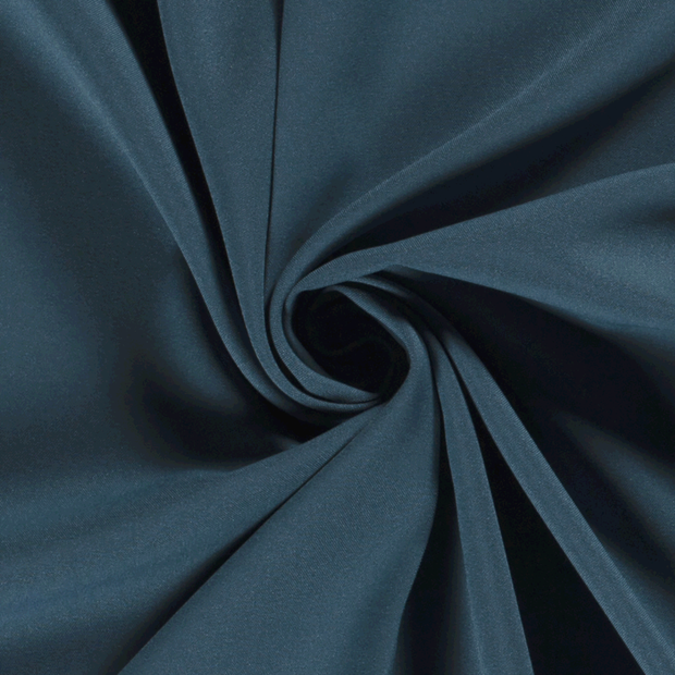 Burlington tissu Unicolore Bleu Canard
