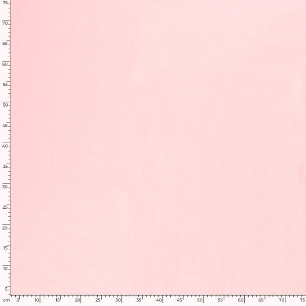 Cretonne tissu Unicolore Rose clair