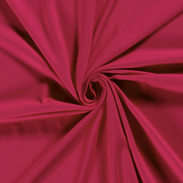 Jersey de Viscose tissu Unicolore Fuchsia