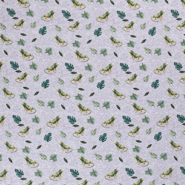 Jogging fabric Grey soft 