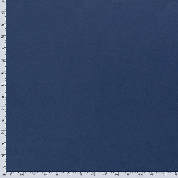 Jersey de Viscose tissu Unicolore Indigo