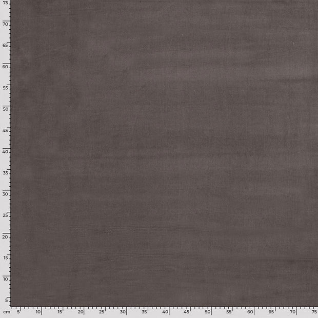 Velours Côtelé bébé 21w tissu Unicolore Gris foncé