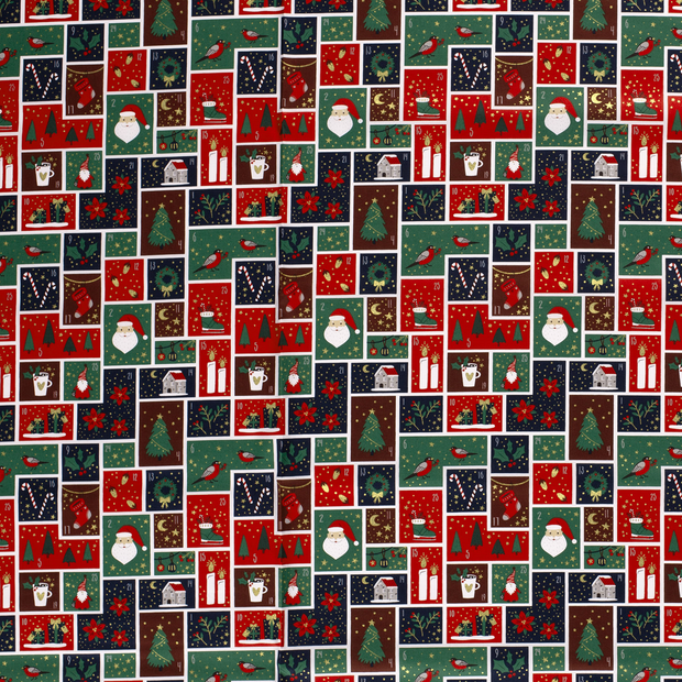 Cotton Poplin fabric Green 