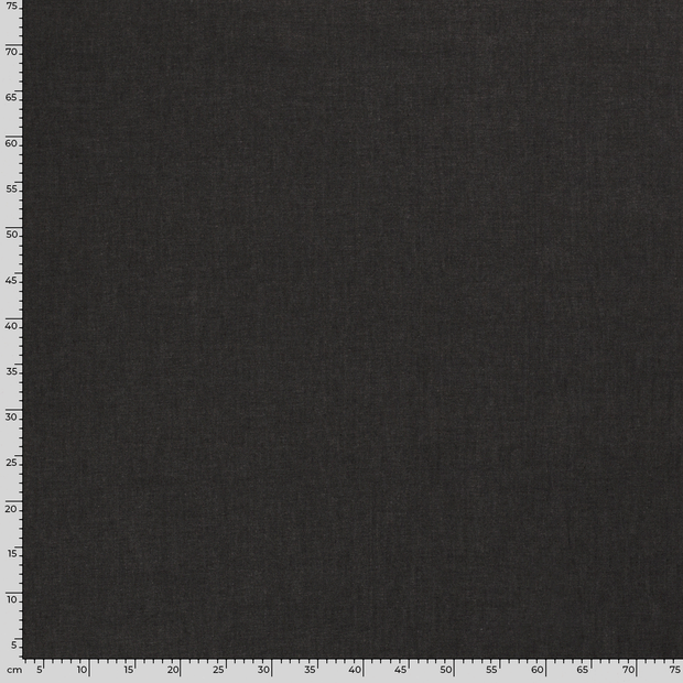 Denim fabric Unicolour Black