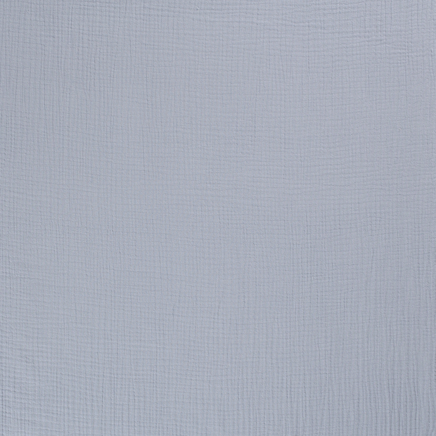 Muslin Triple Layer fabric Baby Blue matte 