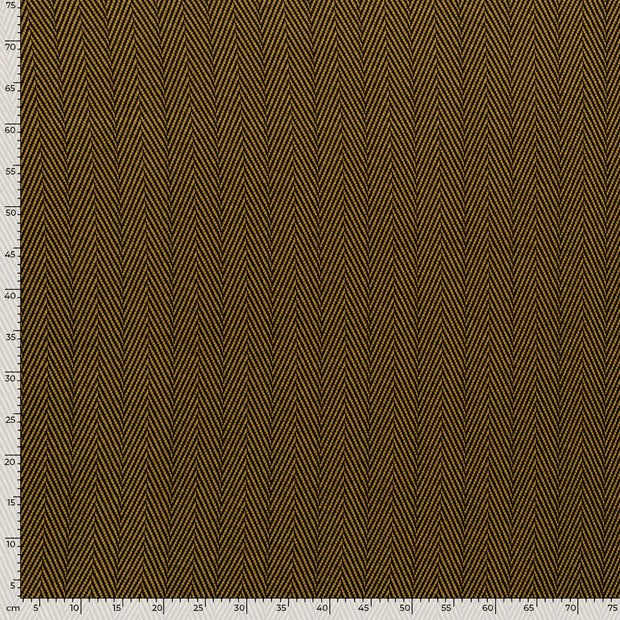 Poly Viscose Jersey fabric Abstract Oker