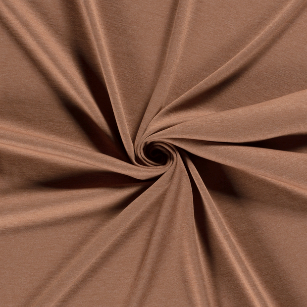 Velvet fabric Brique 