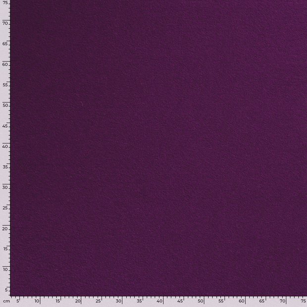 Chiffon en laine tissu Unicolore Magenta