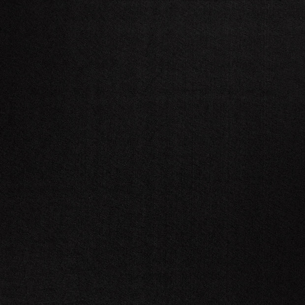 Felt 1.5mm fabric Black matte 