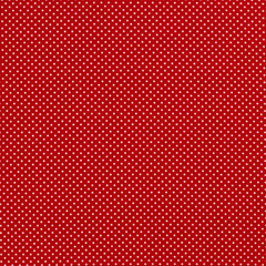 Katoen Poplin bedrukt Stippen Rood