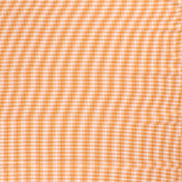 Cotton Poplin Yarn Dyed fabric Orange matte 