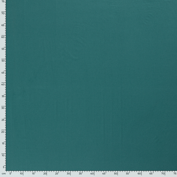 Viscose Jersey fabric Unicolour Petrol