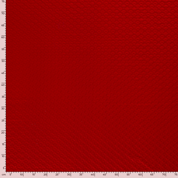 Jacquard fabric Abstract Red