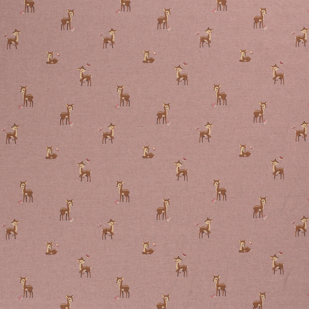 Panama fabric Mauve matte 