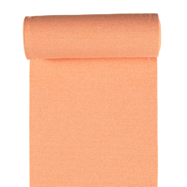 Cuff Material Yarn Dyed fabric Orange 