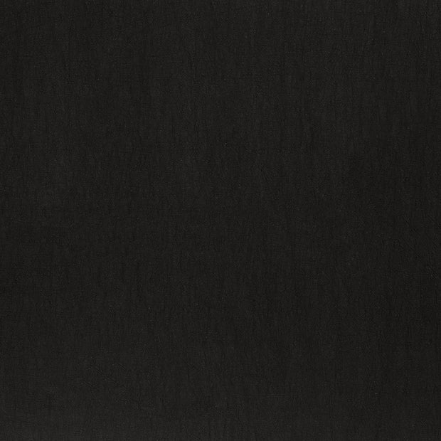 Ramie Linen fabric Black matte 